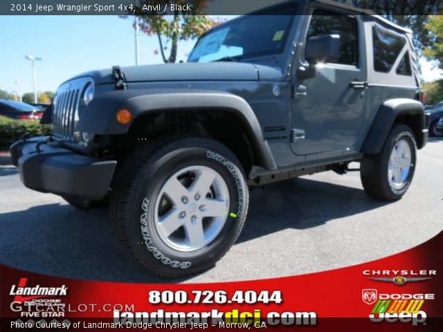 2014 Jeep Wrangler Sport 4x4 in Anvil