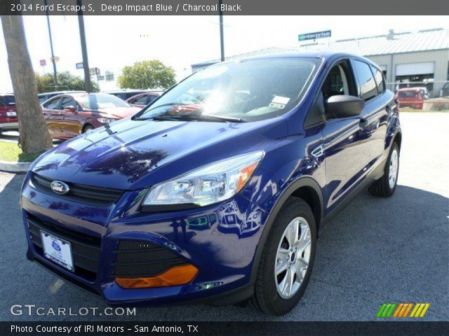 2014 Ford Escape S in Deep Impact Blue