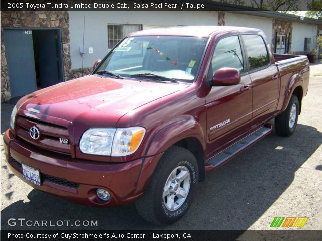 2005 Toyota Tundra Limited Double Cab in Salsa Red Pearl