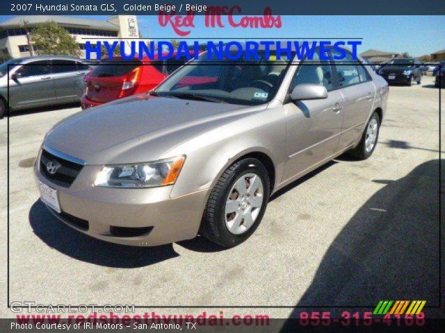 2007 Hyundai Sonata GLS in Golden Beige