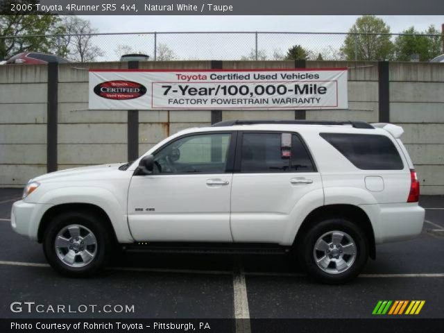 2006 Toyota 4Runner SR5 4x4 in Natural White