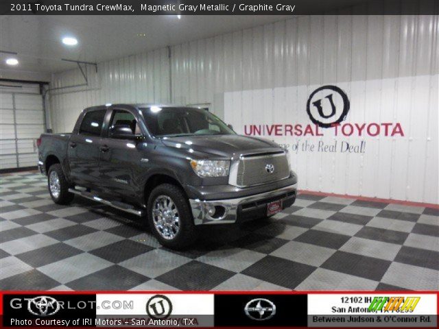 2011 Toyota Tundra CrewMax in Magnetic Gray Metallic