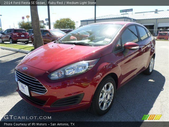 2014 Ford Fiesta SE Sedan in Ruby Red