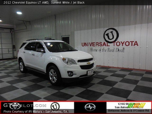 2012 Chevrolet Equinox LT AWD in Summit White