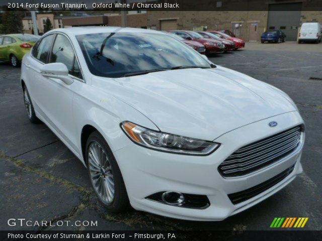 2014 Ford Fusion Titanium in Oxford White