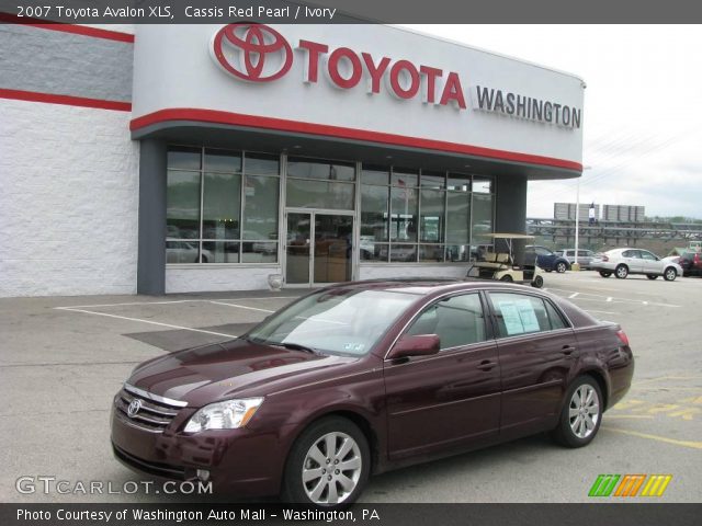2007 Toyota Avalon XLS in Cassis Red Pearl