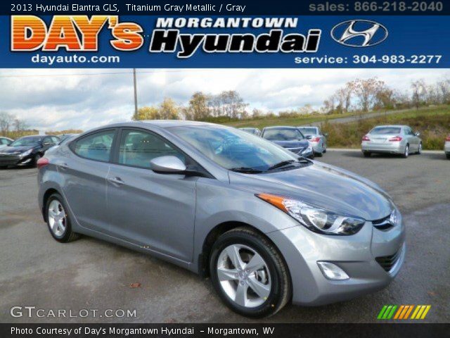 2013 Hyundai Elantra GLS in Titanium Gray Metallic