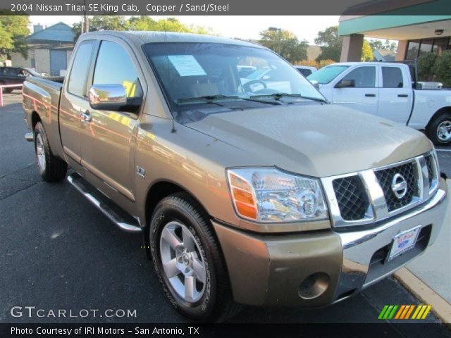 2004 Nissan Titan SE King Cab in Copper