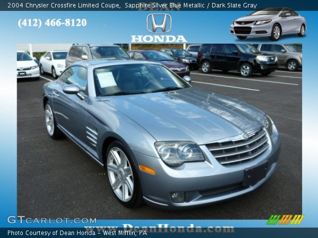 2004 Chrysler Crossfire Limited Coupe in Sapphire Silver Blue Metallic
