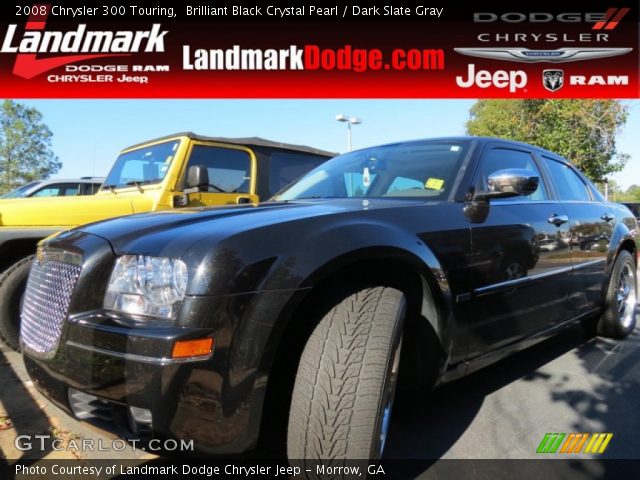 2008 Chrysler 300 Touring in Brilliant Black Crystal Pearl