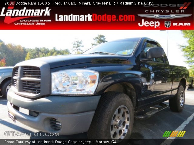 2008 Dodge Ram 1500 ST Regular Cab in Mineral Gray Metallic