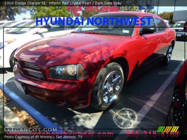 2009 Dodge Charger SE in Inferno Red Crystal Pearl