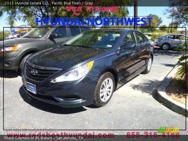 2013 Hyundai Sonata GLS in Pacific Blue Pearl