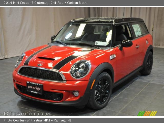 2014 Mini Cooper S Clubman in Chili Red