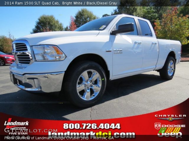 2014 Ram 1500 SLT Quad Cab in Bright White