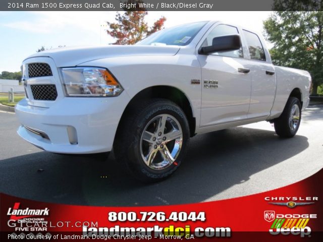 2014 Ram 1500 Express Quad Cab in Bright White