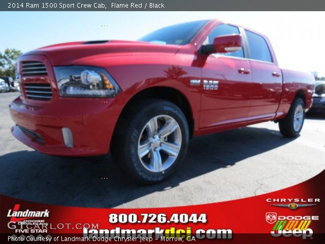 2014 Ram 1500 Sport Crew Cab in Flame Red