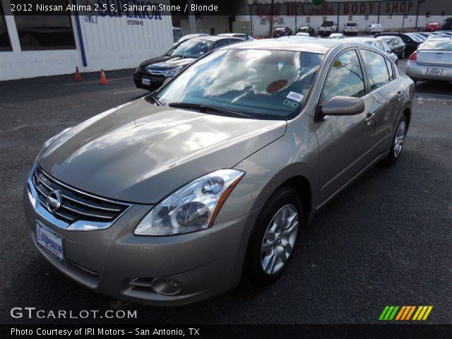 2012 Nissan Altima 2.5 S in Saharan Stone