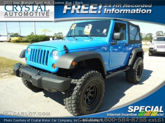 2012 Jeep Wrangler Sport 4x4 in Cosmos Blue
