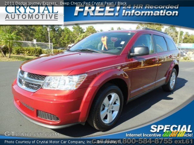 2011 Dodge Journey Express in Deep Cherry Red Crystal Pearl