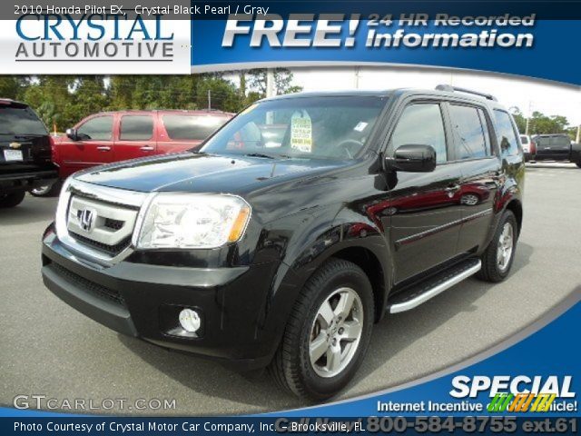 2010 Honda Pilot EX in Crystal Black Pearl