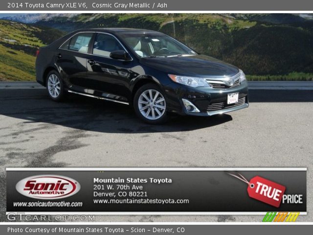 2014 Toyota Camry XLE V6 in Cosmic Gray Metallic