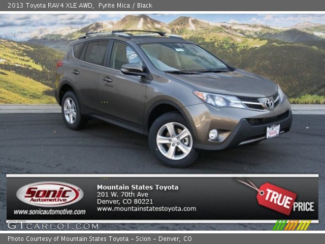2013 Toyota RAV4 XLE AWD in Pyrite Mica