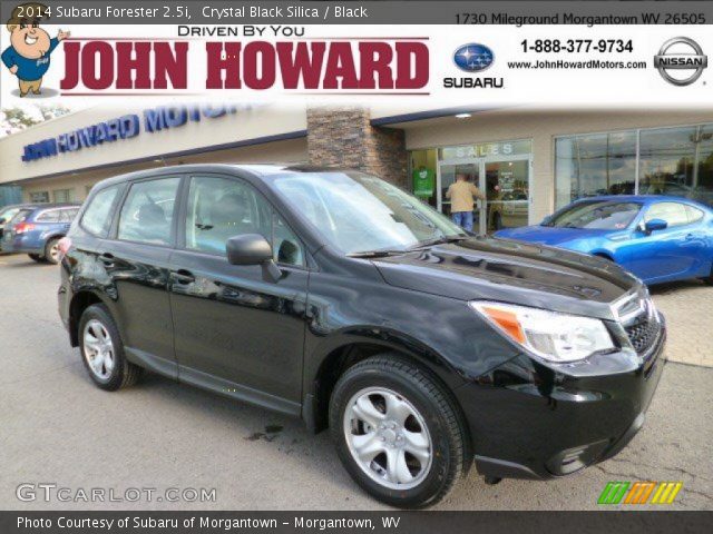 2014 Subaru Forester 2.5i in Crystal Black Silica