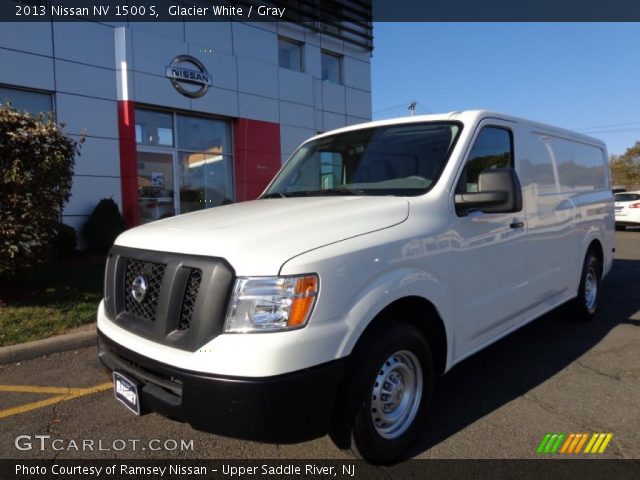 2013 Nissan NV 1500 S in Glacier White