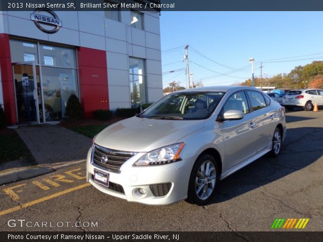 2013 Nissan Sentra SR in Brilliant Silver Metallic