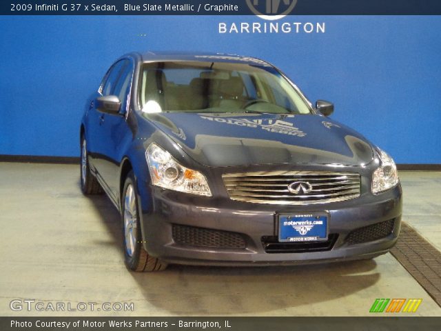 2009 Infiniti G 37 x Sedan in Blue Slate Metallic