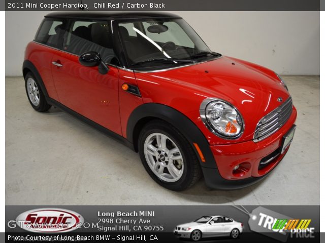 2011 Mini Cooper Hardtop in Chili Red
