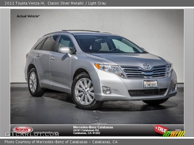 2011 Toyota Venza I4 in Classic Silver Metallic