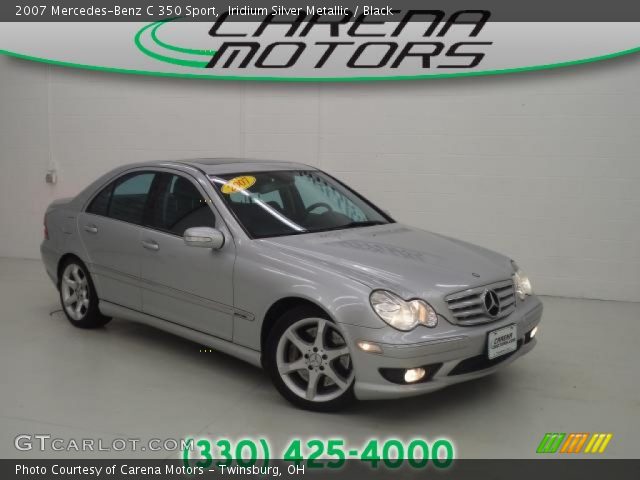 2007 Mercedes-Benz C 350 Sport in Iridium Silver Metallic