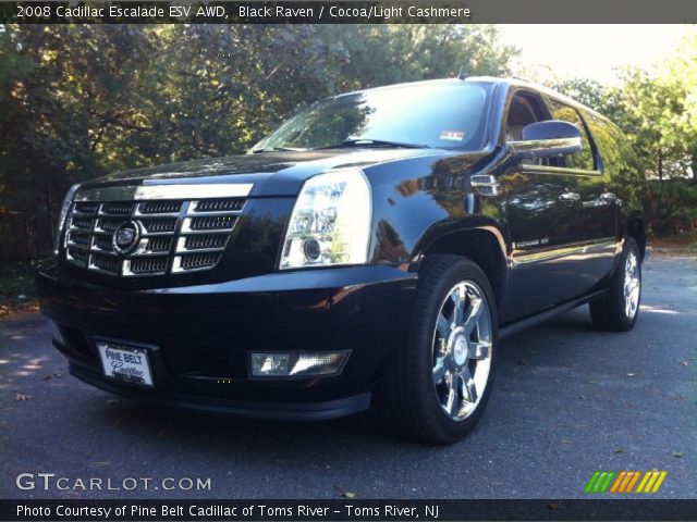 2008 Cadillac Escalade ESV AWD in Black Raven