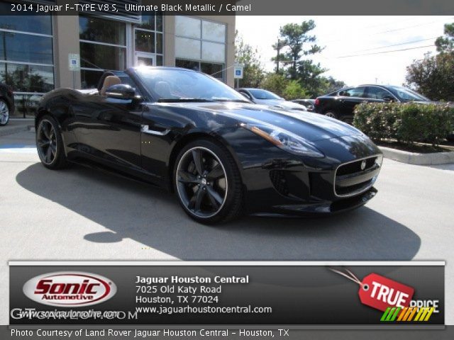 2014 Jaguar F-TYPE V8 S in Ultimate Black Metallic