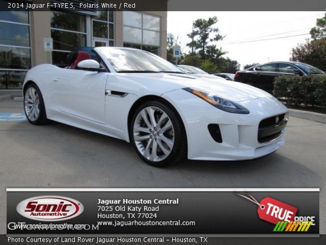 2014 Jaguar F-TYPE S in Polaris White