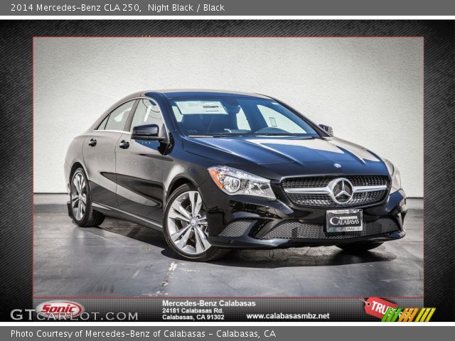 2014 Mercedes-Benz CLA 250 in Night Black