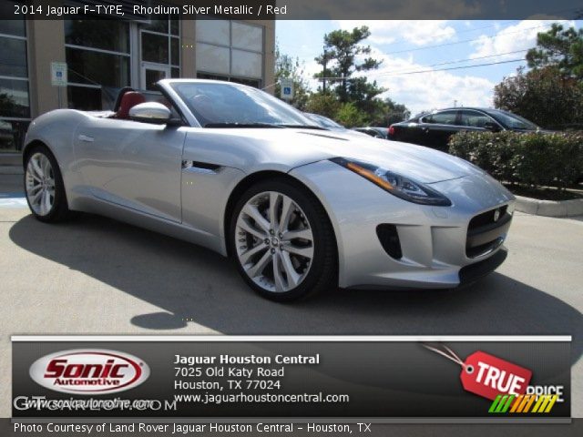 2014 Jaguar F-TYPE  in Rhodium Silver Metallic