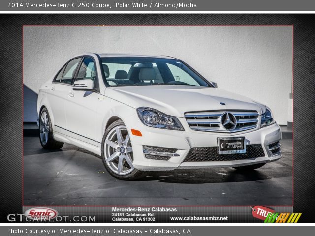 2014 Mercedes-Benz C 250 Coupe in Polar White