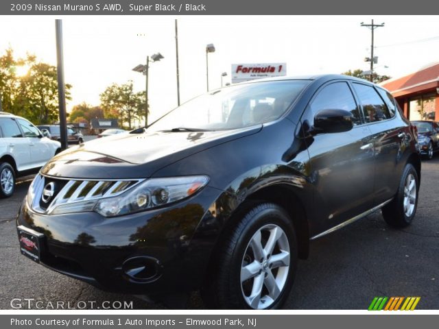 2009 Nissan Murano S AWD in Super Black