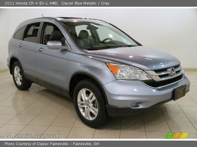 2011 Honda CR-V EX-L 4WD in Glacier Blue Metallic