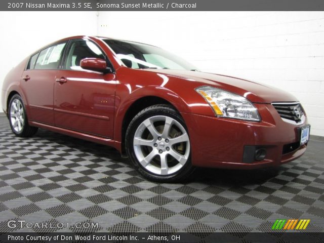 2007 Nissan Maxima 3.5 SE in Sonoma Sunset Metallic
