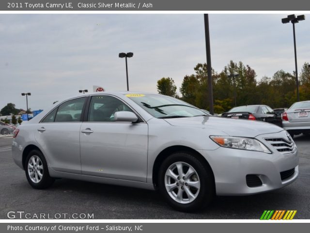 2011 Toyota Camry LE in Classic Silver Metallic