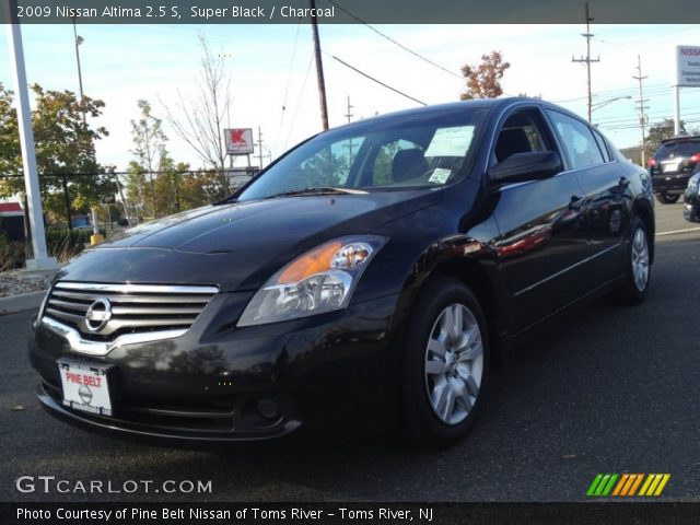 2009 Nissan Altima 2.5 S in Super Black