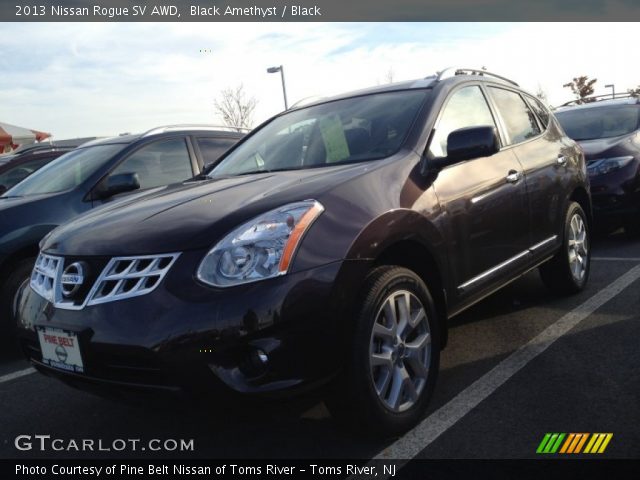 2013 Nissan Rogue SV AWD in Black Amethyst