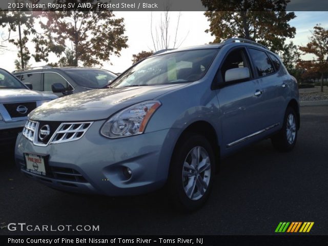 2013 Nissan Rogue SV AWD in Frosted Steel