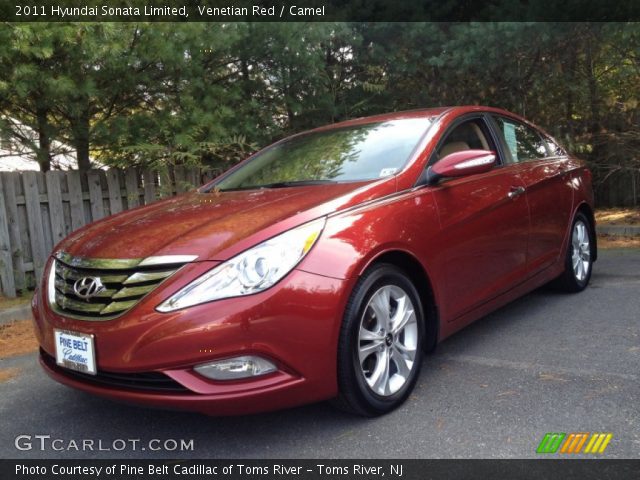 2011 Hyundai Sonata Limited in Venetian Red