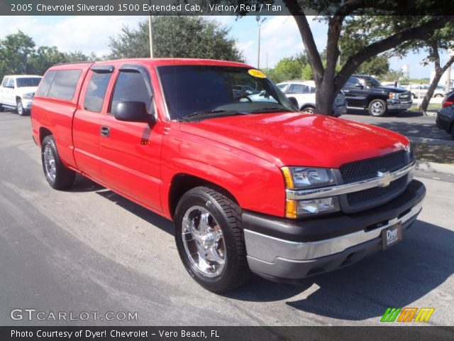 2005 Chevrolet Silverado 1500 Extended Cab in Victory Red