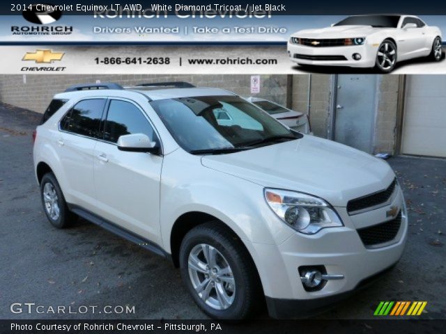 2014 Chevrolet Equinox LT AWD in White Diamond Tricoat